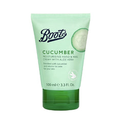 Boots Cucumber Moisturising Hand & Nail Cream with Aloe Vera (100ml)