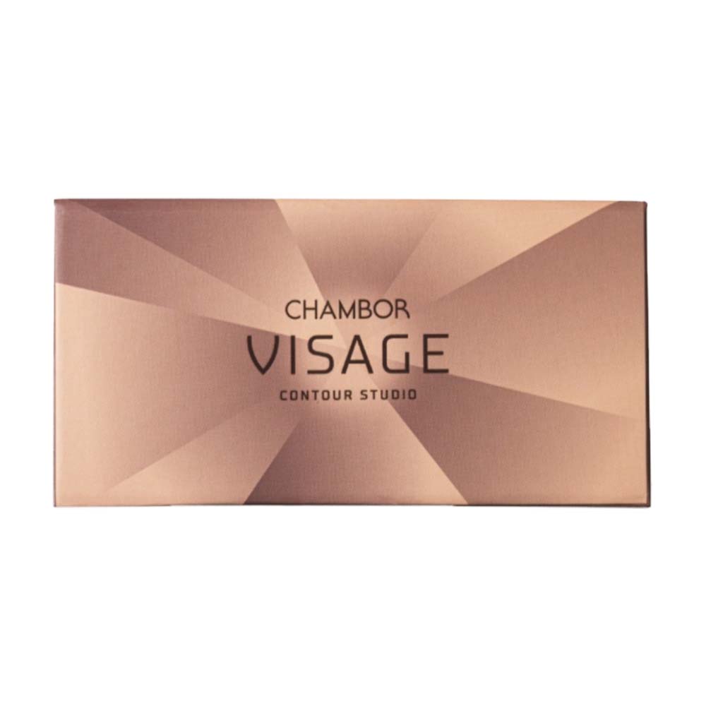 Chambor Visage Contour Studio Face Palette Make Up 202 Medium - 18g