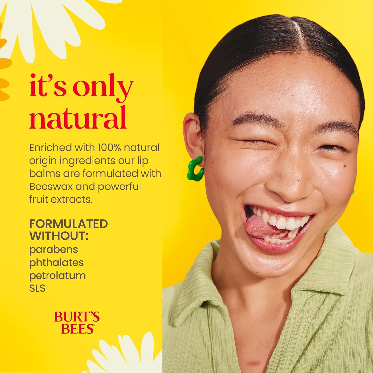 BURTS BEES MOISTURIZING LIP BALMS 4.25 - Kunchals