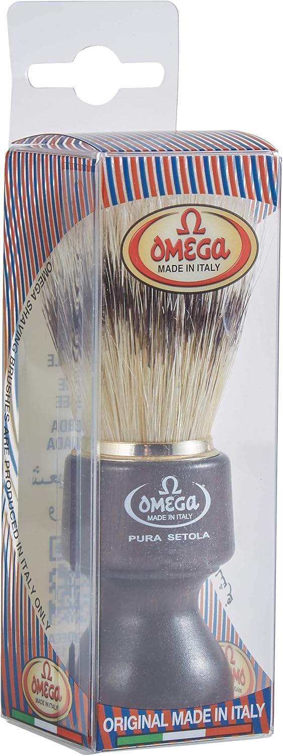 Omega 11126 Pure Bristle Shaving Brush