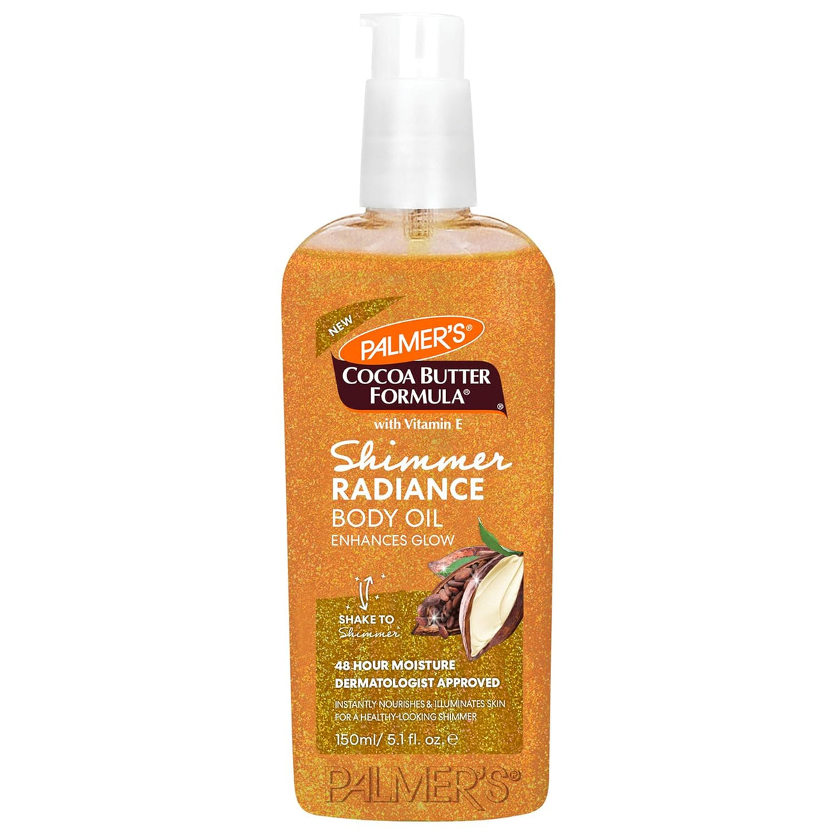 PALMERS COCO BUTTER FORMULA SHIMMER RADIANCE BODY OIL 150ML