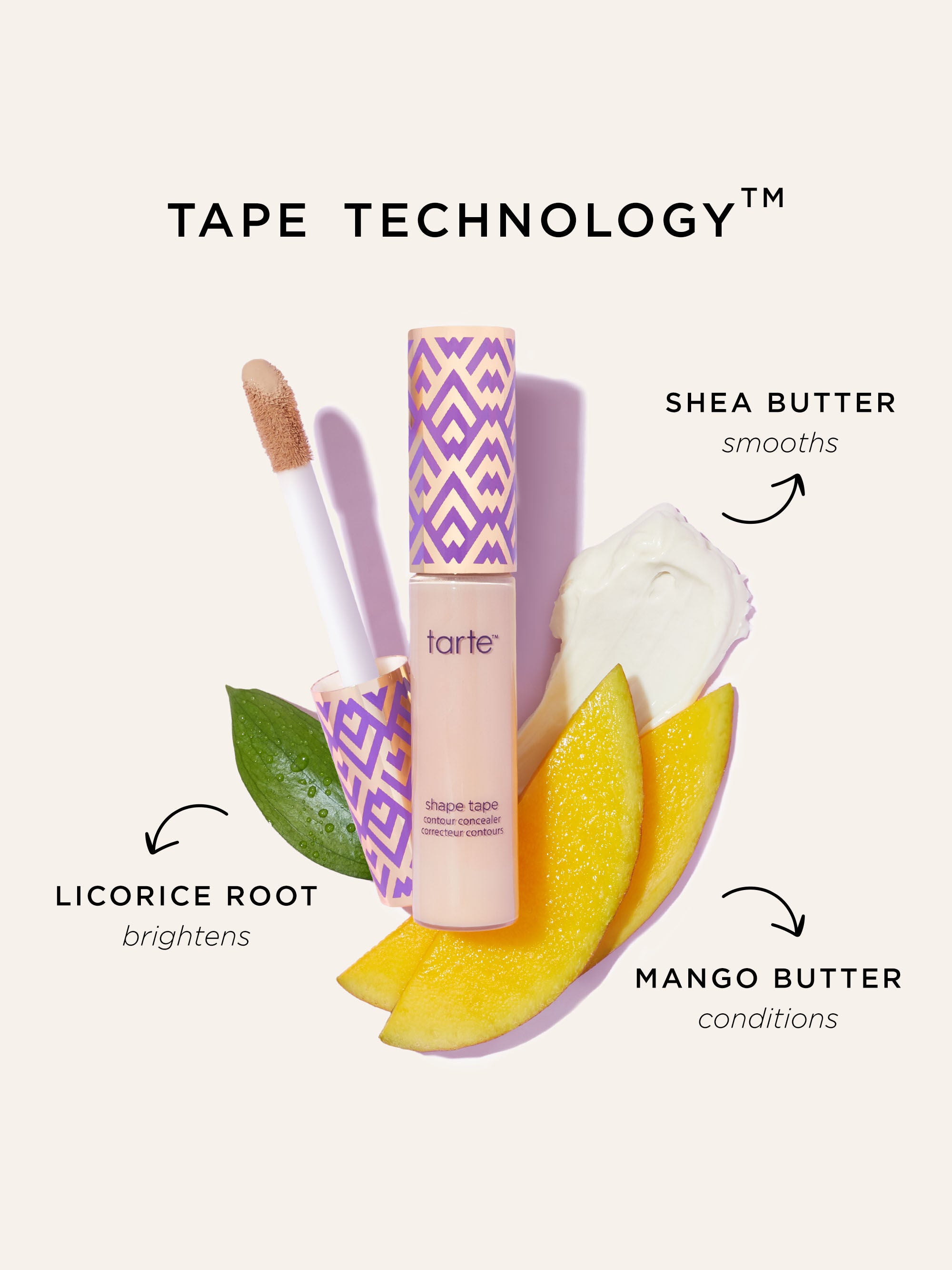 Tarte Shape Tape Contour Concealer 34S Medium Sand - 10ml