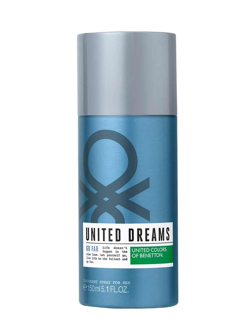 UNITED COLORS OF BENETTON United Dreams Go Far Deodorant For Men - 150ml