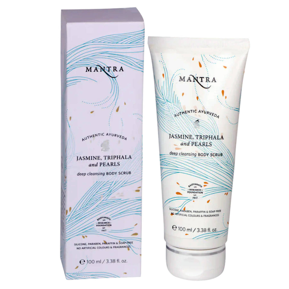 Mantra Jasmine Triphala and Pearls Deep Cleansing Body Scrub (100ml)
