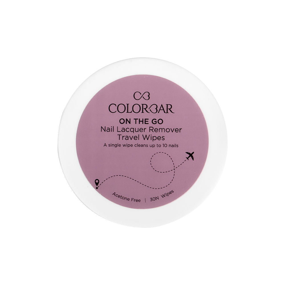 ON THE GO NAIL LACQUER REMOVER TRAVEL WIPES -RAINBOW BOUQUET - 30N