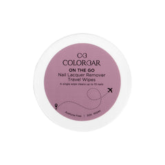 ON THE GO NAIL LACQUER REMOVER TRAVEL WIPES -RAINBOW BOUQUET - 30N