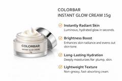 COLORBAR INSTANT GLOW CREAM 15G - Kunchals