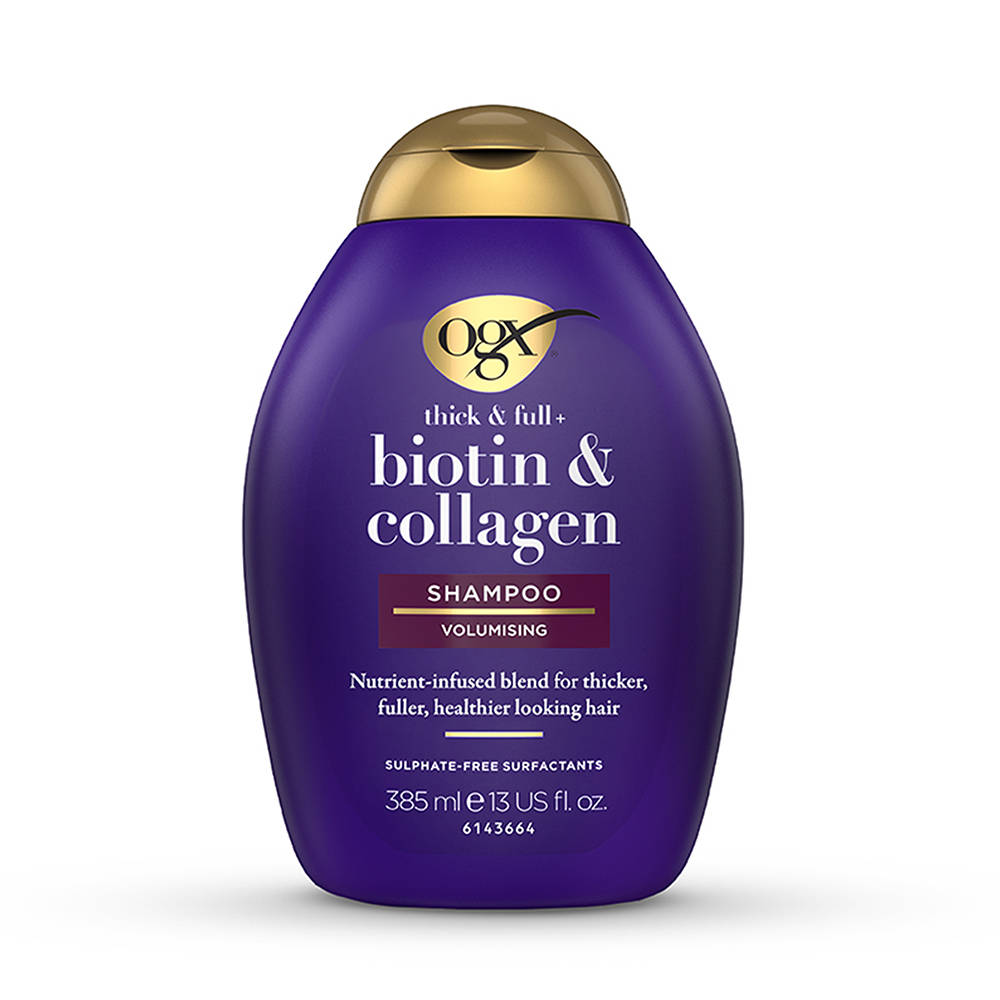 OGX Thick & Full + Biotin & Collagen Volumizing Shampoo (385 ml)