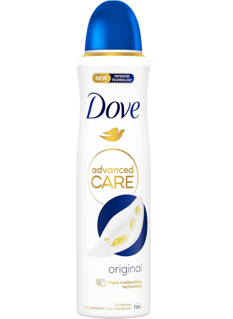 Dove Advanced Care Original Antiperspirant Deodorant Spray (250ml)