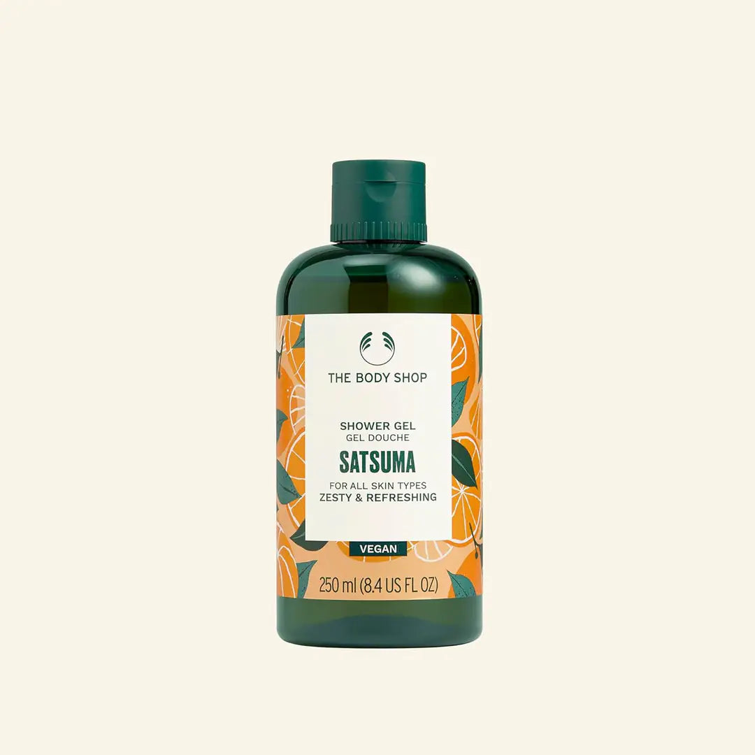 THE BODY SHOP ZESTY & REFRESHING SATSUMA SHOWER GEL 250ML