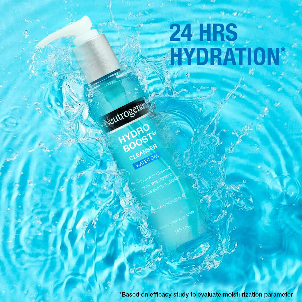 Neutrogena Hydro Boost Cleanser Water Gel Face Wash 