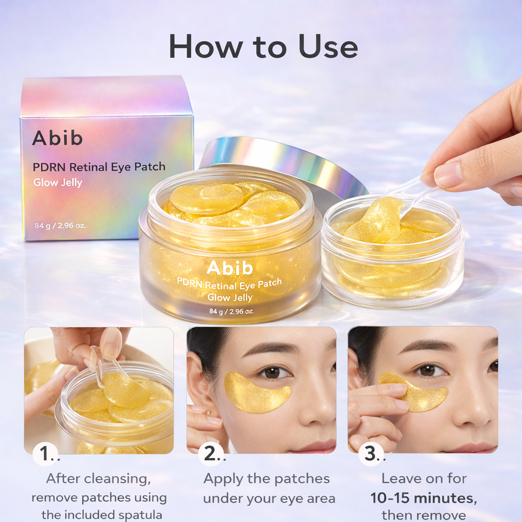 ABIB PDRN RETINAL EYE PATCH GLOW JELLY 84G - Kunchals