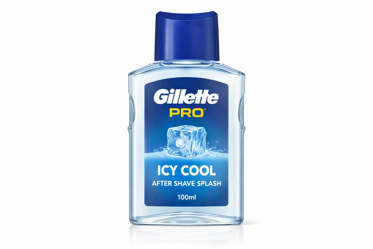 GILLETTE PRO ICY COOL AFTER SHAVE SPLASH 100ML