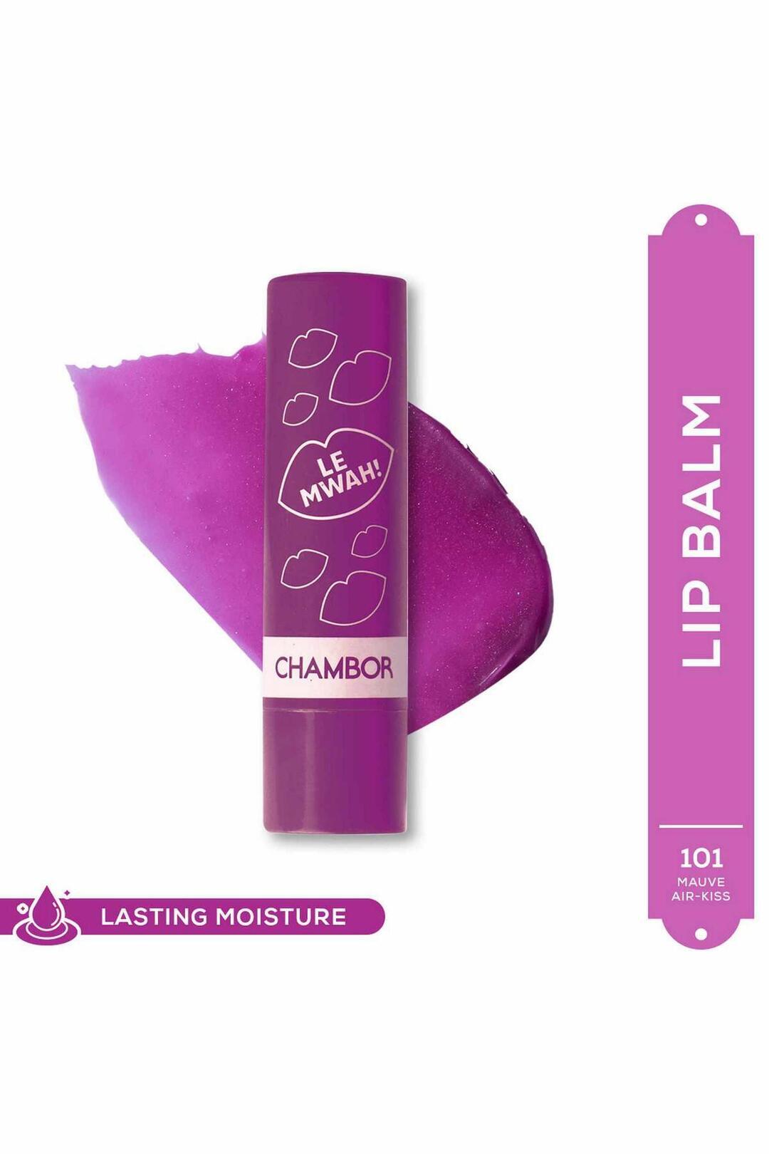 Chambor Le Mwah Tinted Lip Balm – Mauve Air-Kiss 4.5g
