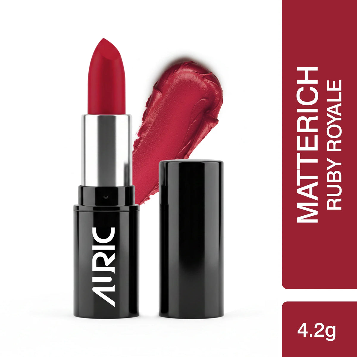 AURIC MATTE RICH LIPSTICK 4.2G 3703N RUBY ROYALE