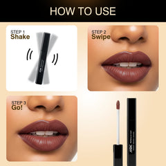 AURIC MATTIFYING LIP LIQUID 4ML COFFEE DREAM 3314