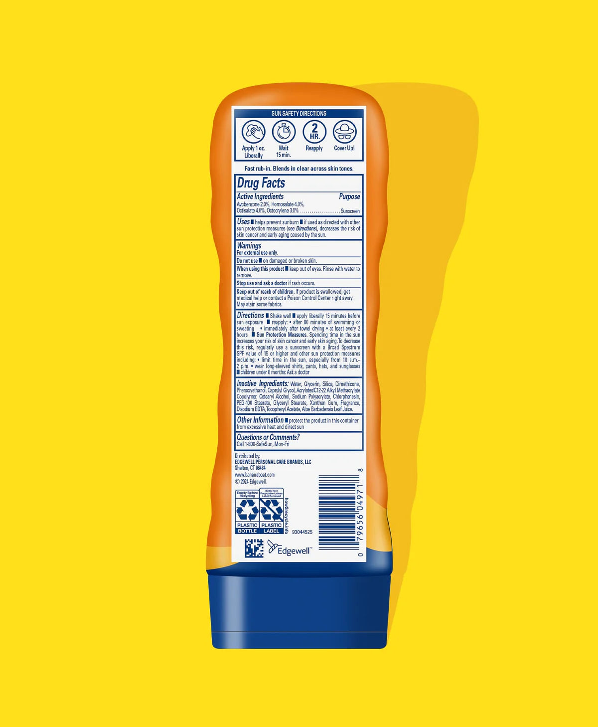 Banana Boat Sport Very High Protection Sunscreen Spf-30 Broad Spectrum Uv/Uvb Protection Sweat Resistant - Kunchals