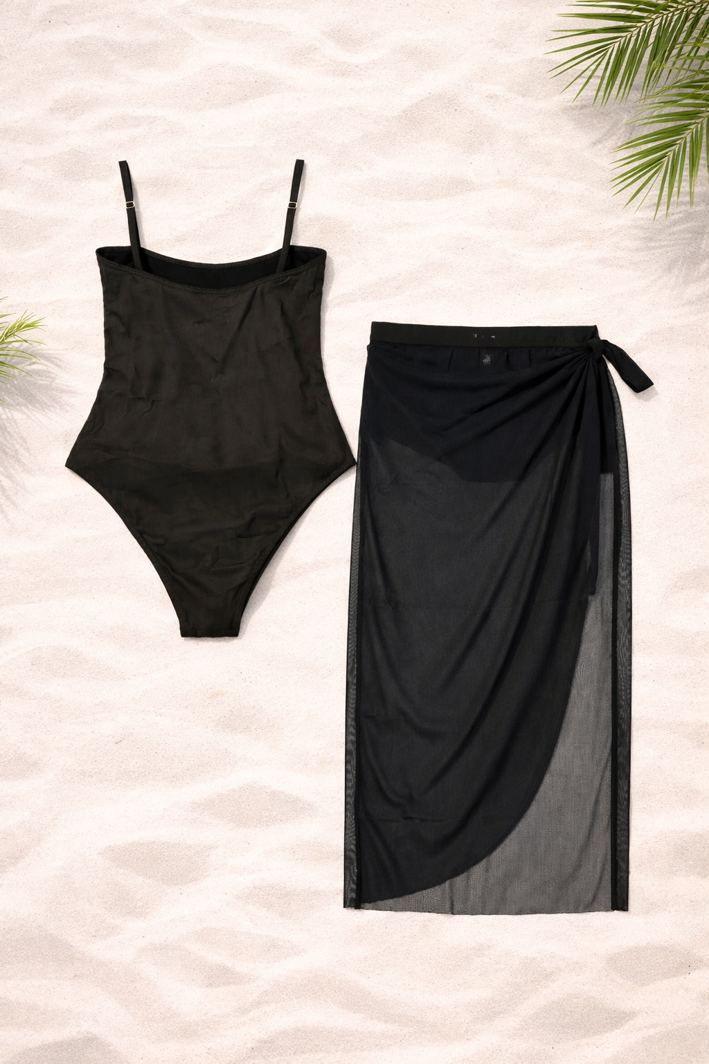 Shadow Luxe Swim & Cover-Up Set
