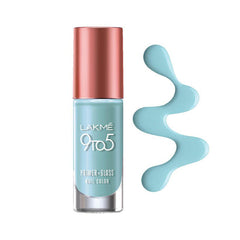 Lakme 9 To 5 Primer + Gloss Nail Color - Blue Escape - 6ml