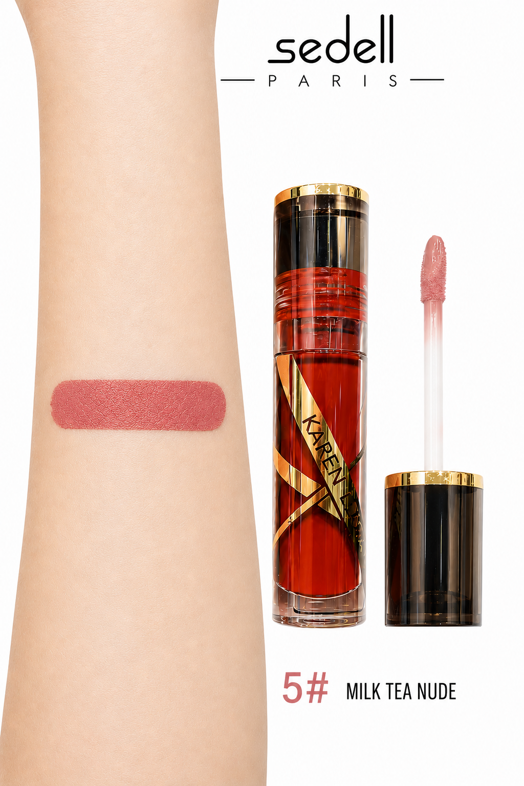 Sedell Paris karen leica liquid matte lipstick 05
