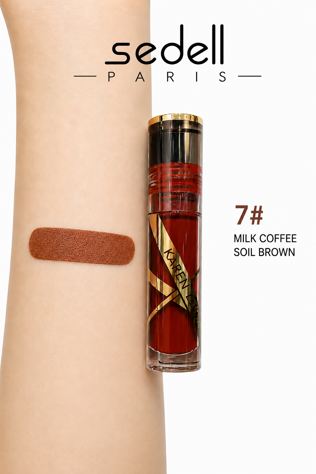 Sedell Paris karen leica liquid matte lipstick 07