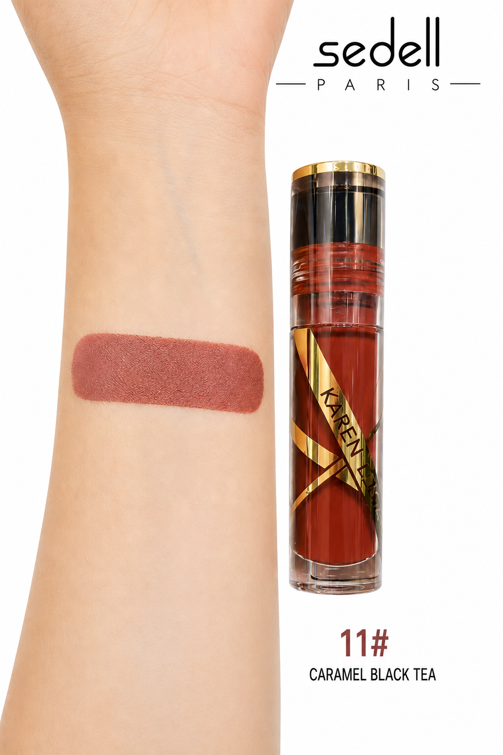 Sedell Paris karen leica liquid matte lipstick 11