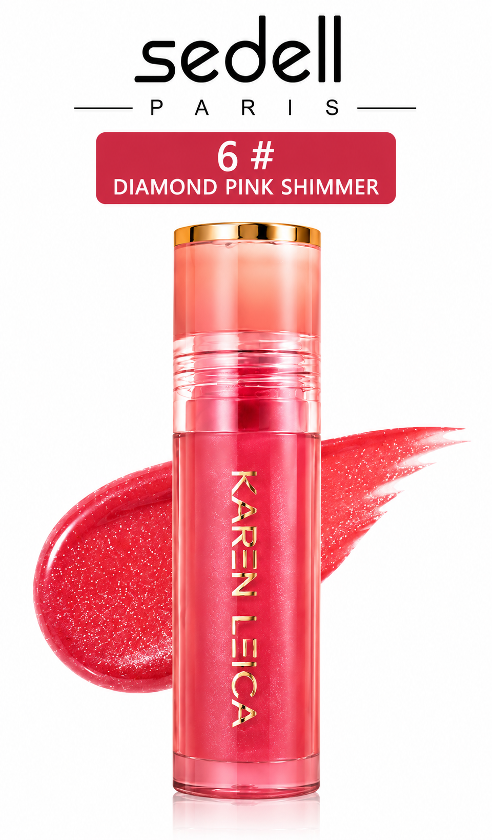Sedell Paris karen leica liquid gloss lipstick 06