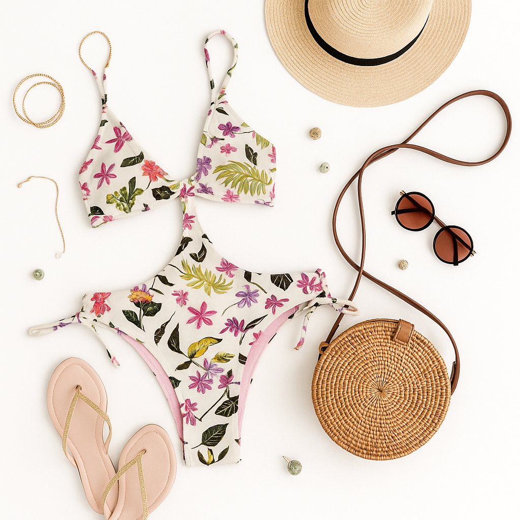 Blooming Garden Floral Bikini Set