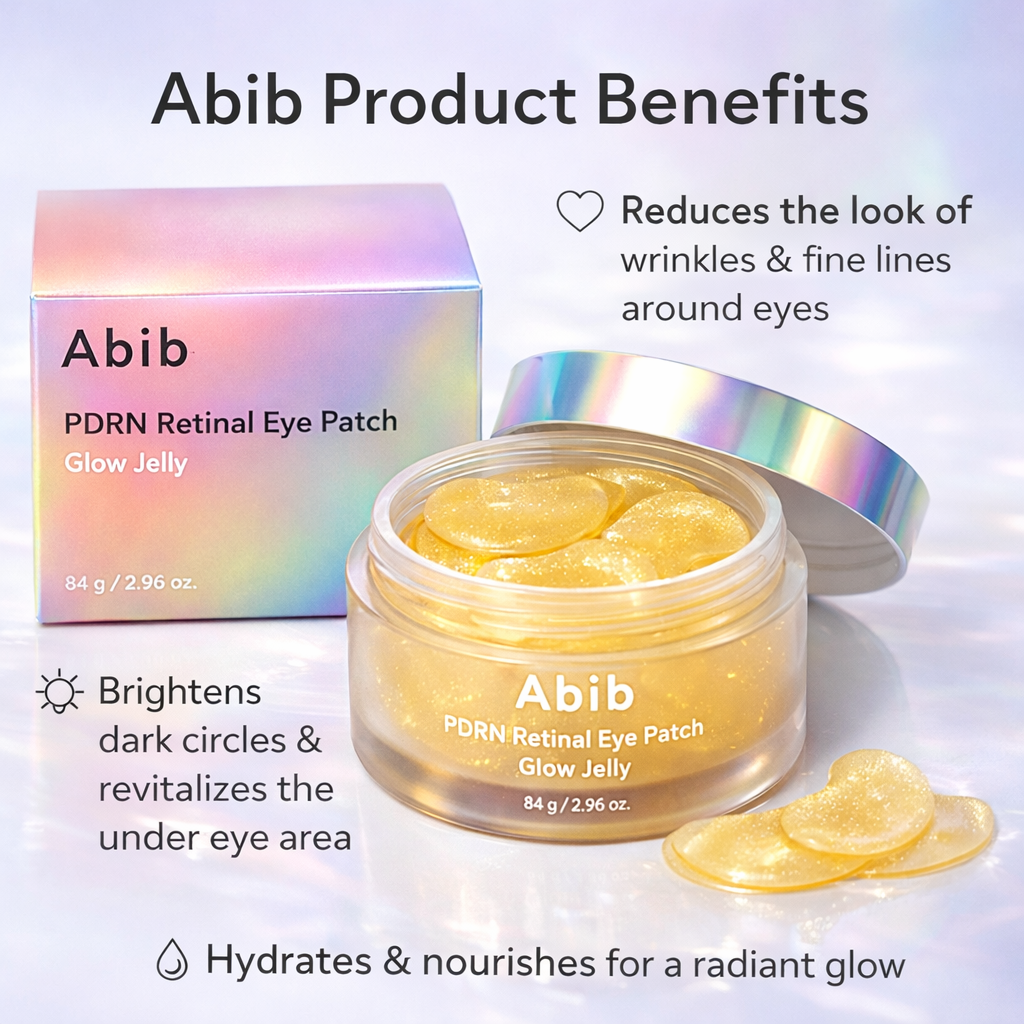 ABIB PDRN RETINAL EYE PATCH GLOW JELLY 84G - Kunchals