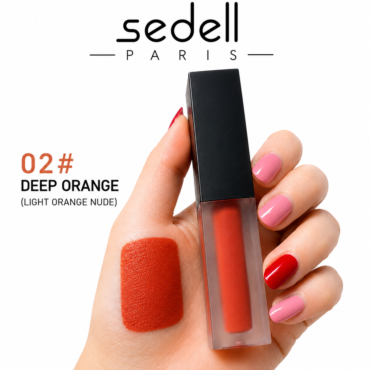 Sedell Paris Karen Leica liquid lipstick shade 02