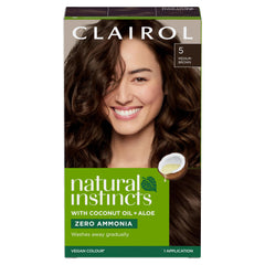 Clairol Natural Instincts Conditioning Colour - 5 Medium Brown