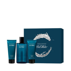 DAVIDOFF COOL WATER MAN EAU DE TOILETTE 3-PIECE GIFT SET