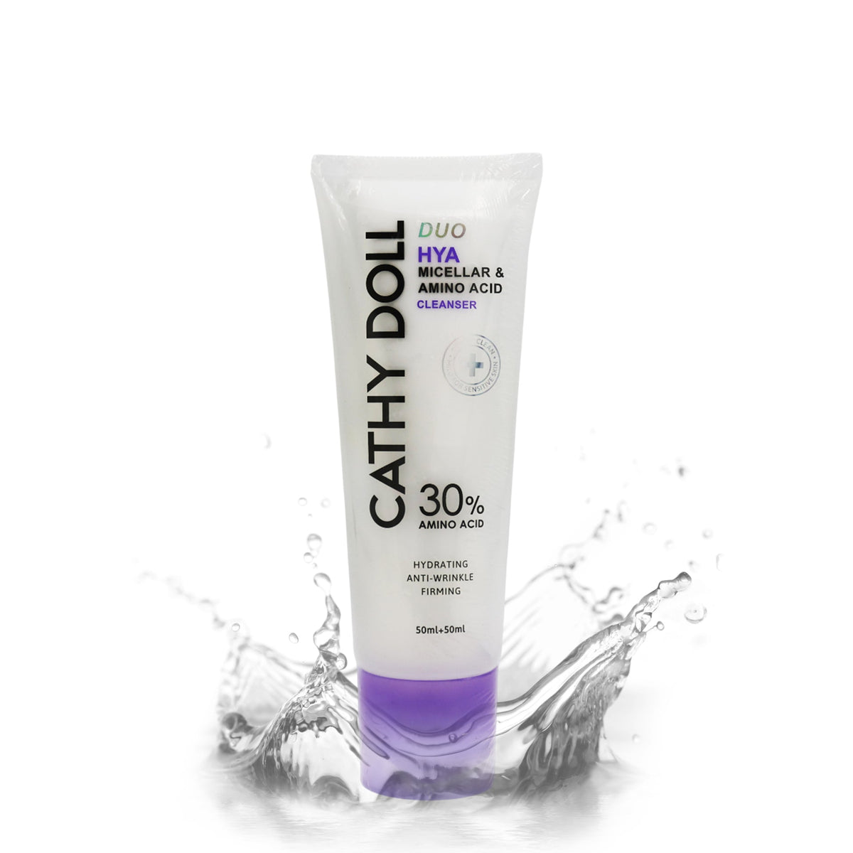 Cathy Doll Duo Hya Micellar & Amino Acid Cleanser (50 ml + 50 ml) 100 ml
