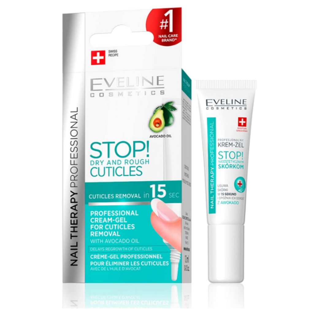 Eveline Stop Dry and Rough Cuticle Remover Cream-Gel 12ml