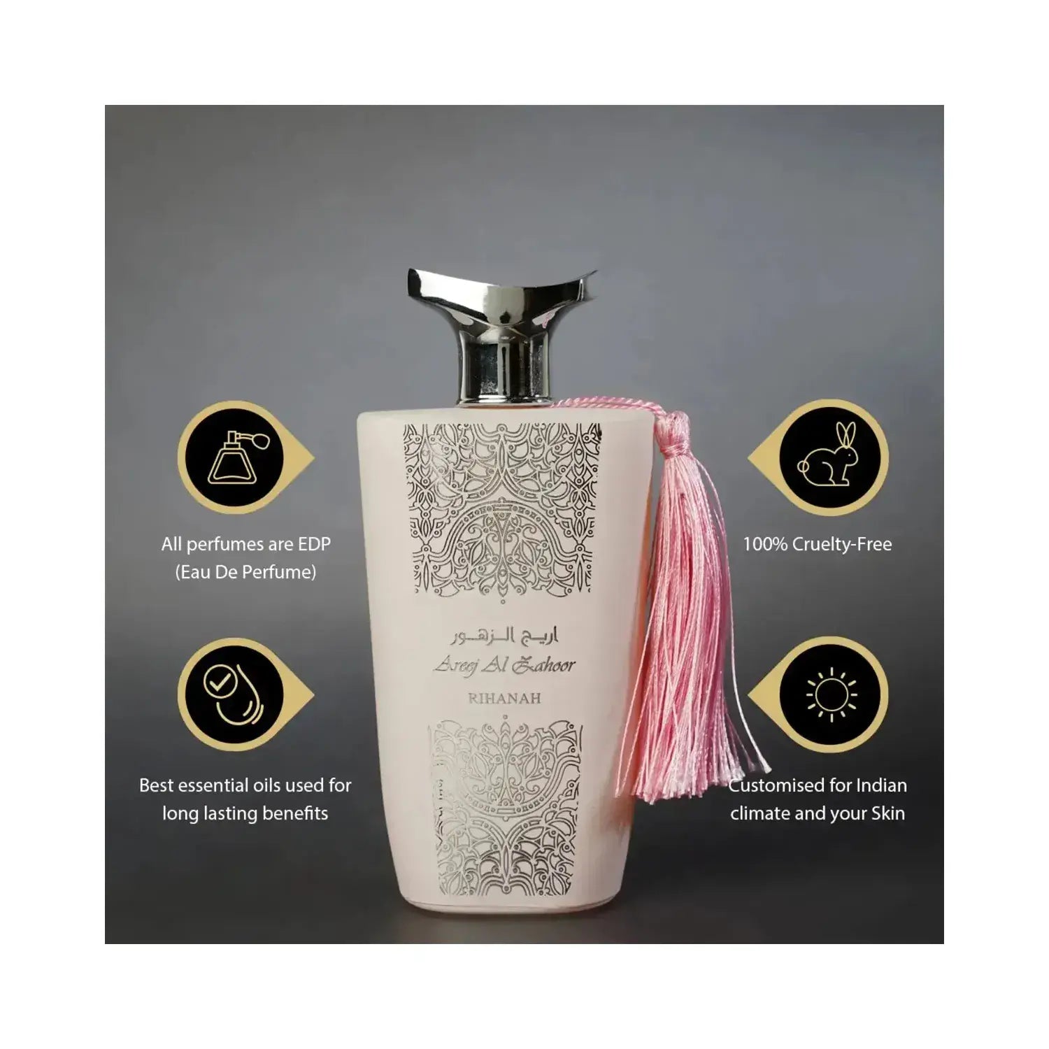 RIHANAH Areej Al Zahoor Perfume Eau de Parfum - 100 ml