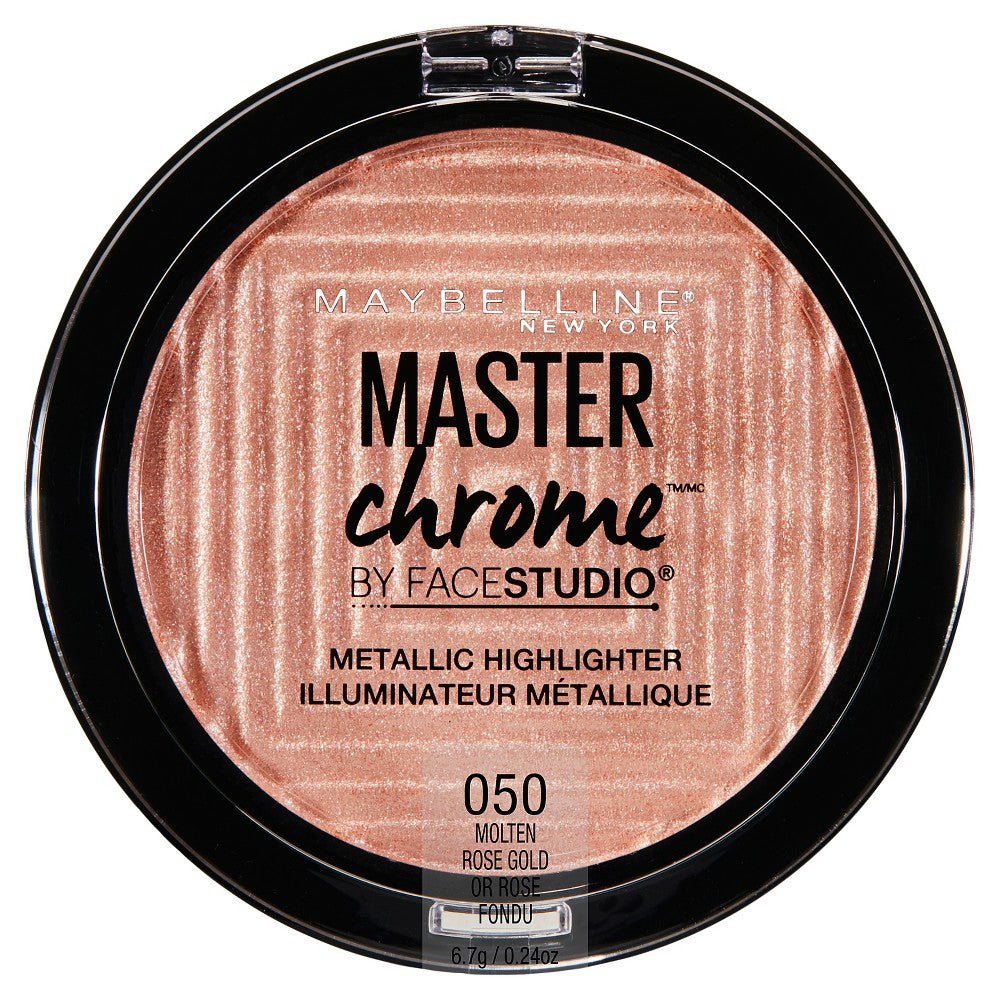 MAYBELLINE MASTER CHROME METALIC HIGHLIGHTER 6.7G 050 ROSE GOLD MOLTEN