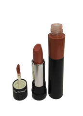 THE NUDES  Duo Matte Finish and Moisturizing Lipstick and Lip Gloss