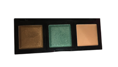 MEGAGA USA Glowish Micro Mini Natural Eyeshadow Palette Pack of 3