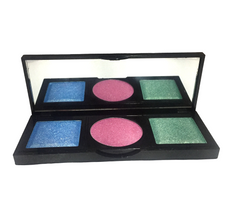 MEGAGA USA Glowish Micro Mini Natural Eyeshadow Palette Pack of 3