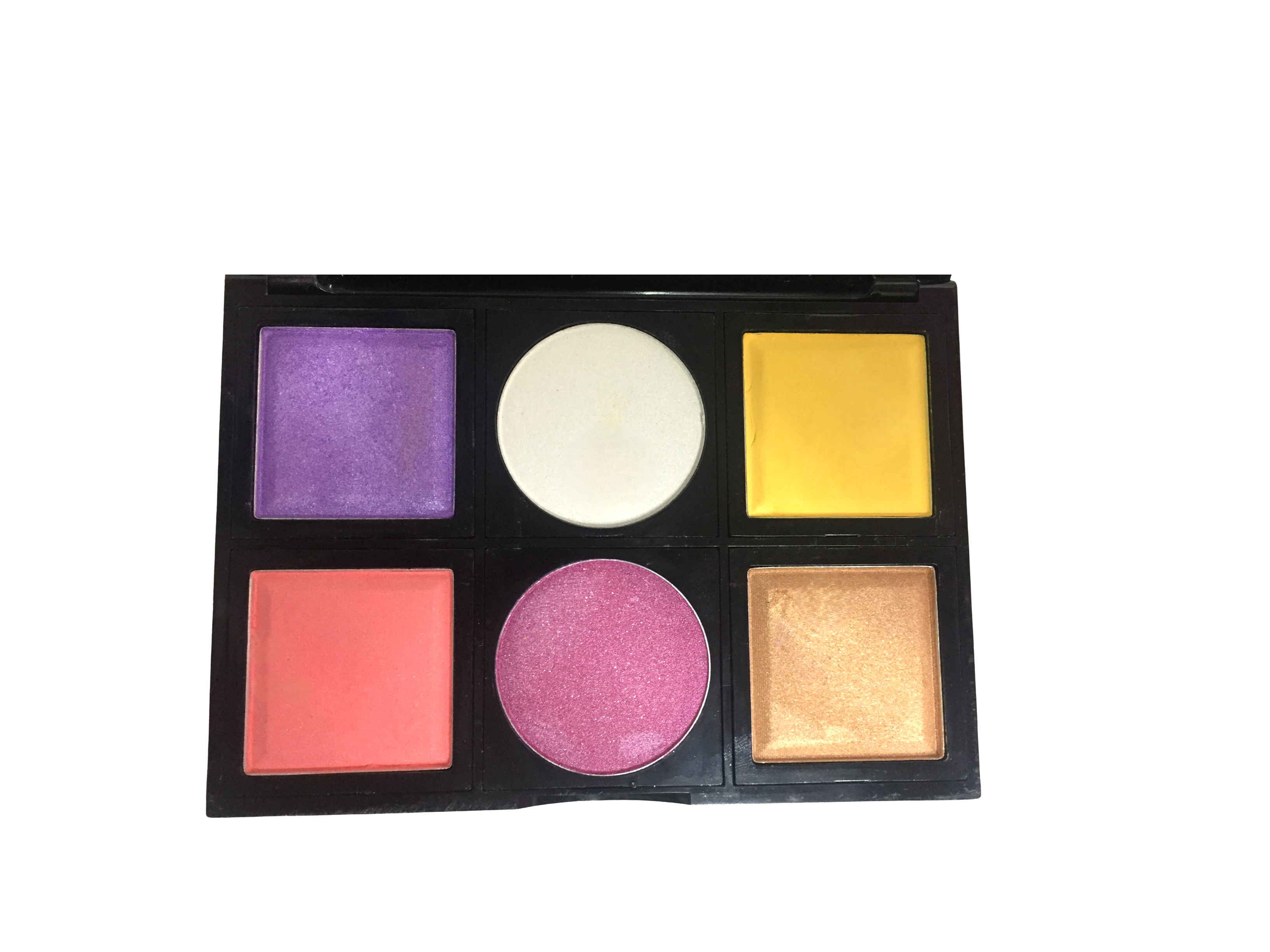 MEGAGA USA Glowish Micro Mini Natural Eyeshadow Palette Pack of 6