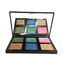 MEGAGA USA Glowish Micro Mini Natural Eyeshadow Palette Pack of 6
