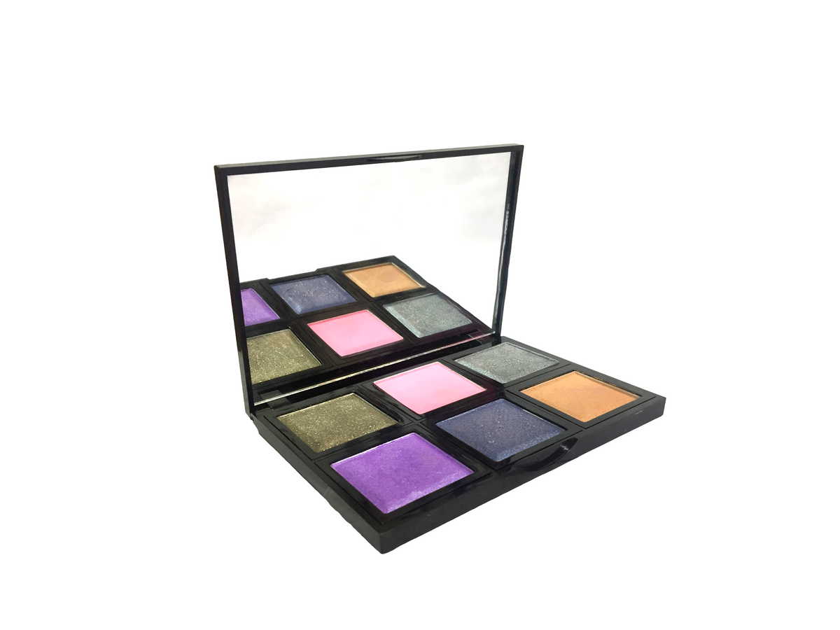 MEGAGA USA Glowish Micro Mini Natural Eyeshadow Palette Pack of 6
