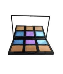 MEGAGA USA Glowish Micro Mini Natural Eyeshadow Palette Pack of 6