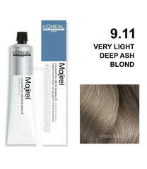 L'Oreal Professionnel Majirel Hair Color 9.11 Ash (60ml)