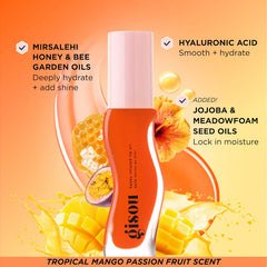 GISOU Honey Infused Hydrating Lip OiL-Mango Passion Punch -8ml/0.27 fl.oz