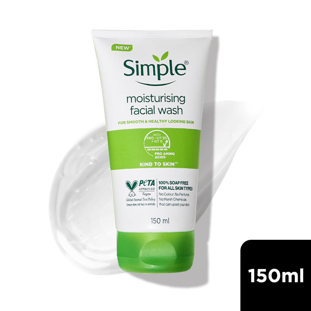 Simple Kind To Skin Moisturising Facial Wash – 150ml