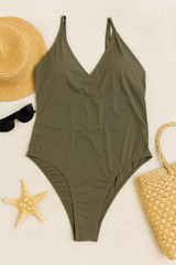 AURELIA V-NECK ONE-PIECE