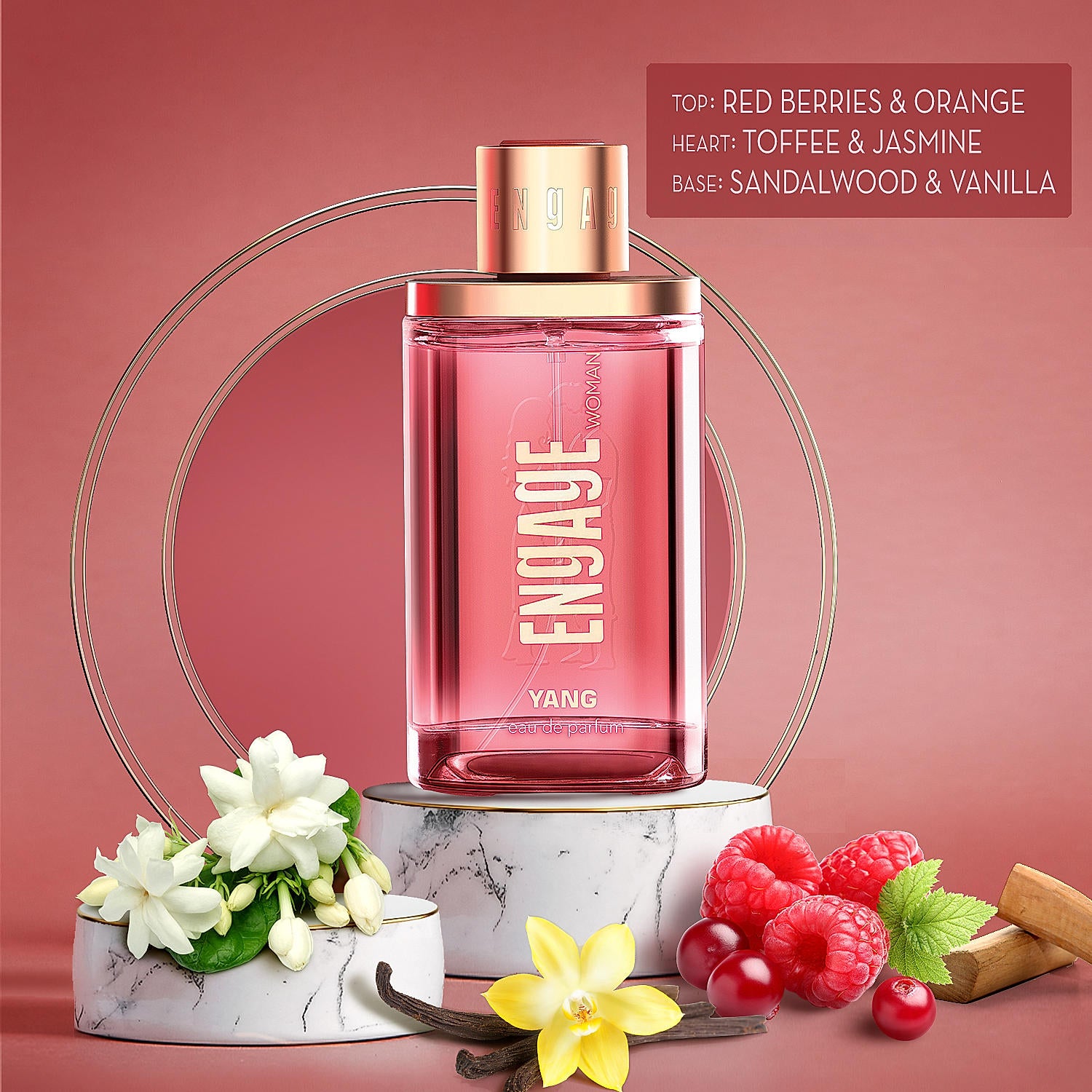 Engage Yang Eau De Parfum For Women - 90mL