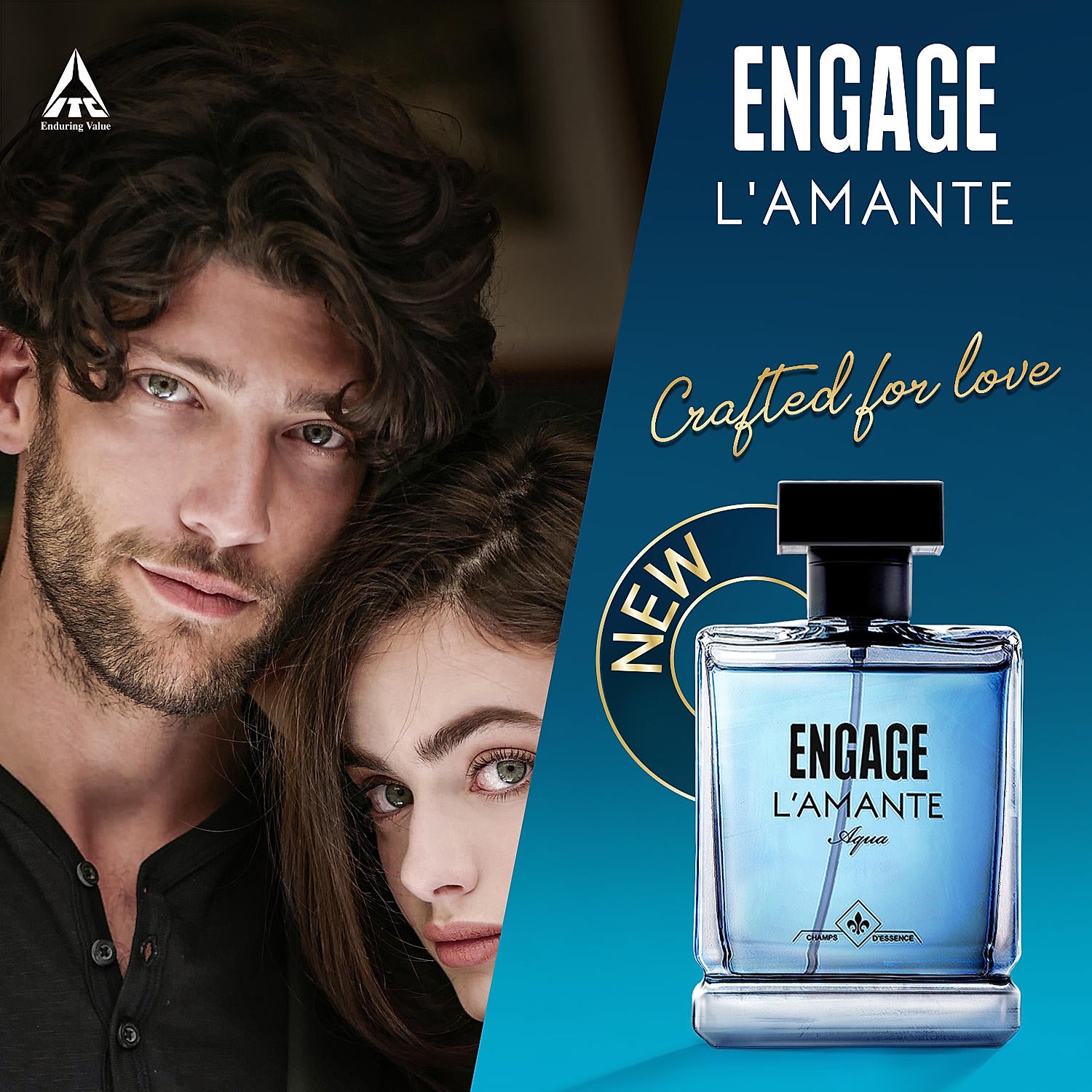 Engage L'amante Aqua Eau De Parfum For Men - 100mL
