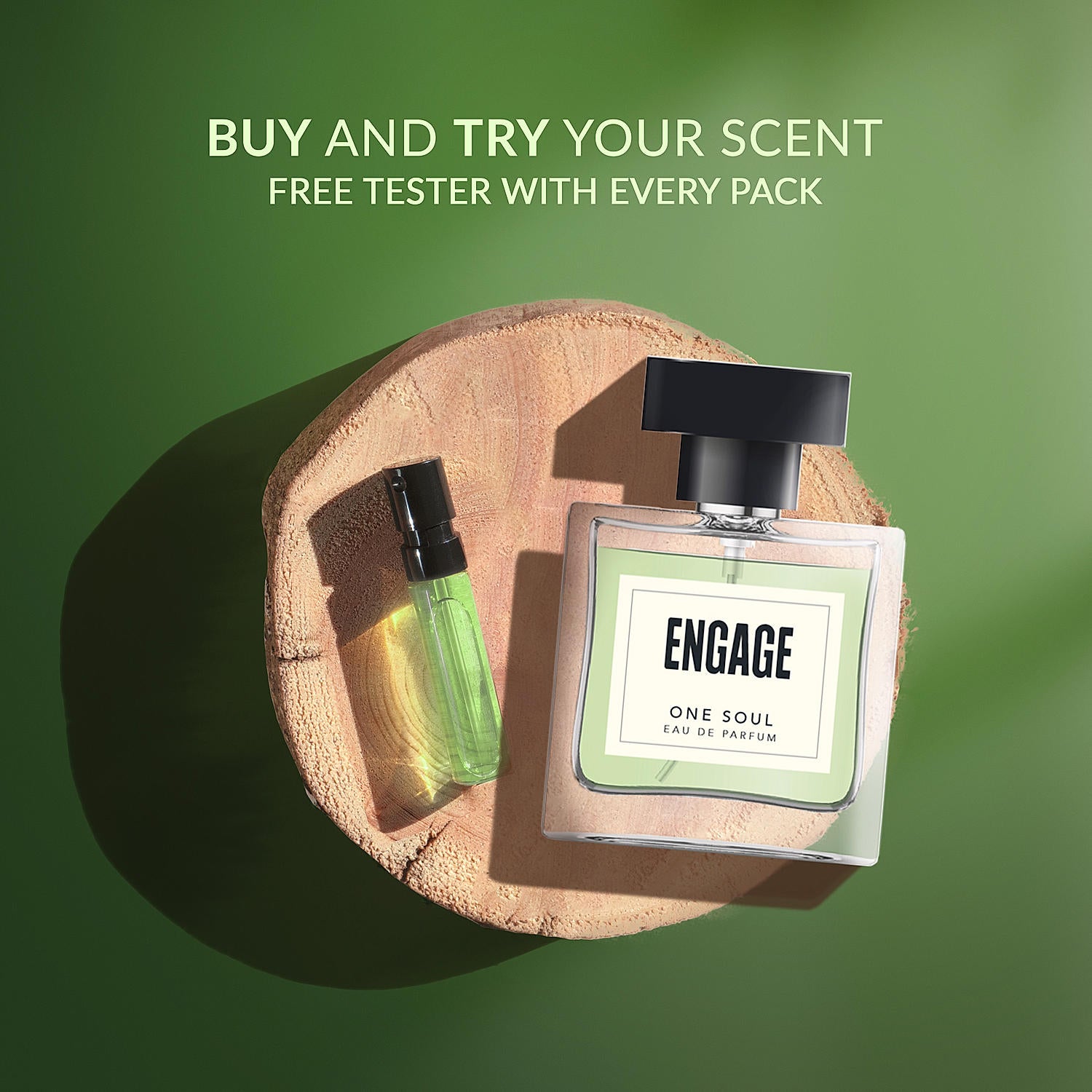Engage One Soul Unisex Anytime Eau De Parfum For Men & Women - 100mL